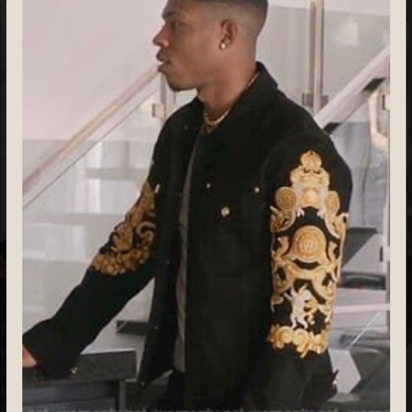 Versace Barocco Baroque denim jean jacket - Picture 16 of 16